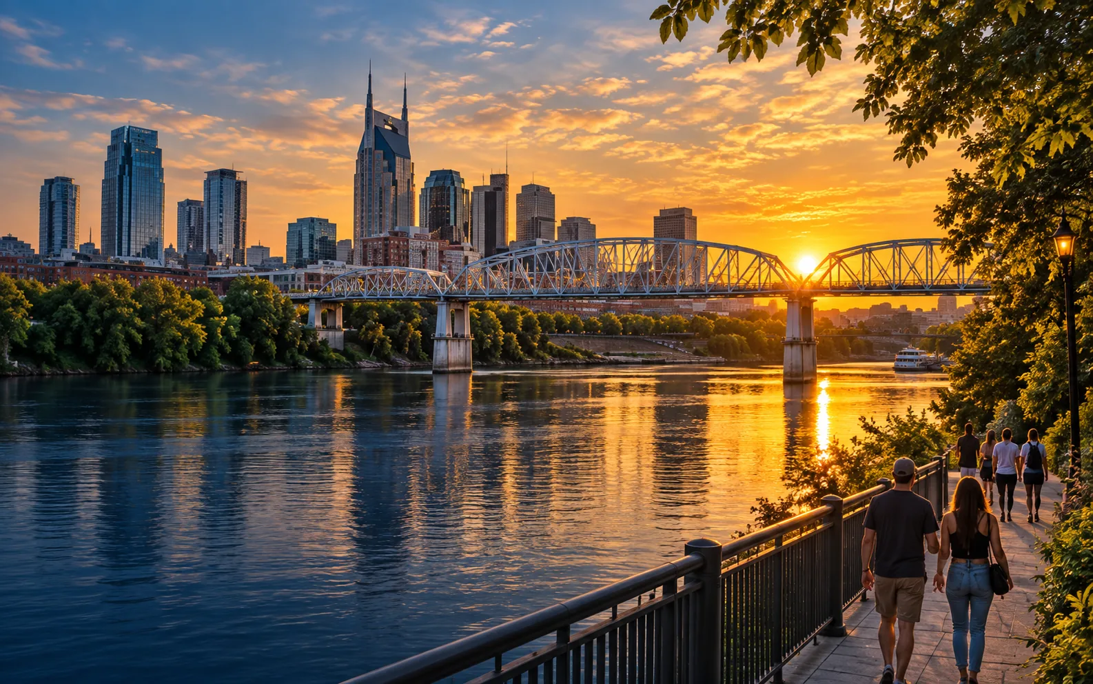 Nashville city scene